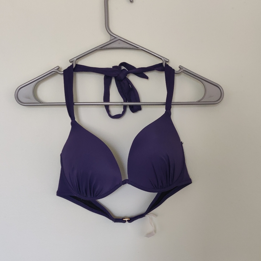 Purple VS swim suit top only